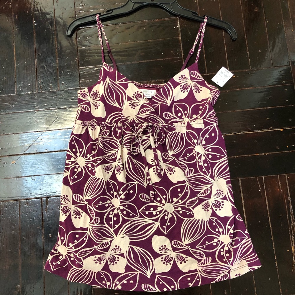 NWT Aerie American Eagle Strappy Tank Purple